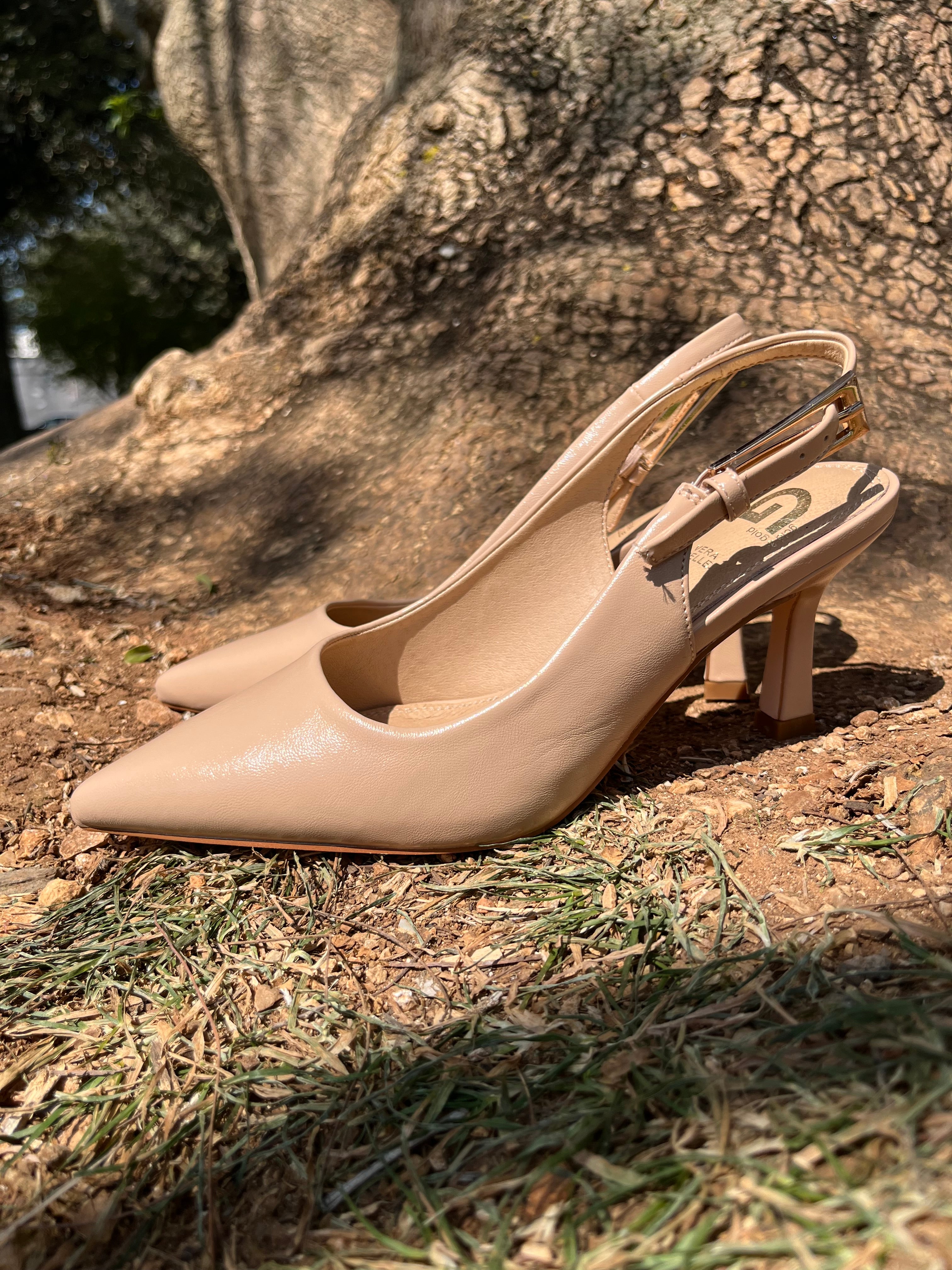 Slingback Décolleté con Tacco 8 cm